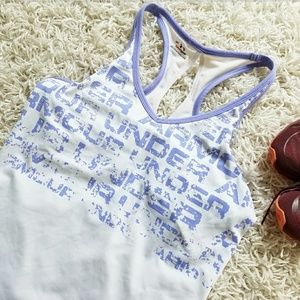 Under Armour Heat Gear Tank w/ Built in Bra